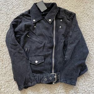 VICI Cityscape Cotton Moto Jacket Size Small